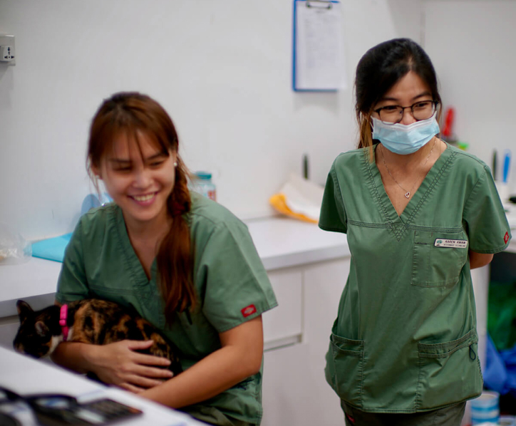 Vets for Life Animal Clinic team
